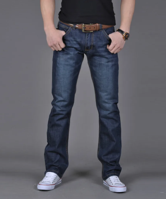 Baggy Jeans Men's Trousers Classic Vintage Washed Denim Trousers Fashion Casual Denim Pant Large Size Versatile Streetwear
